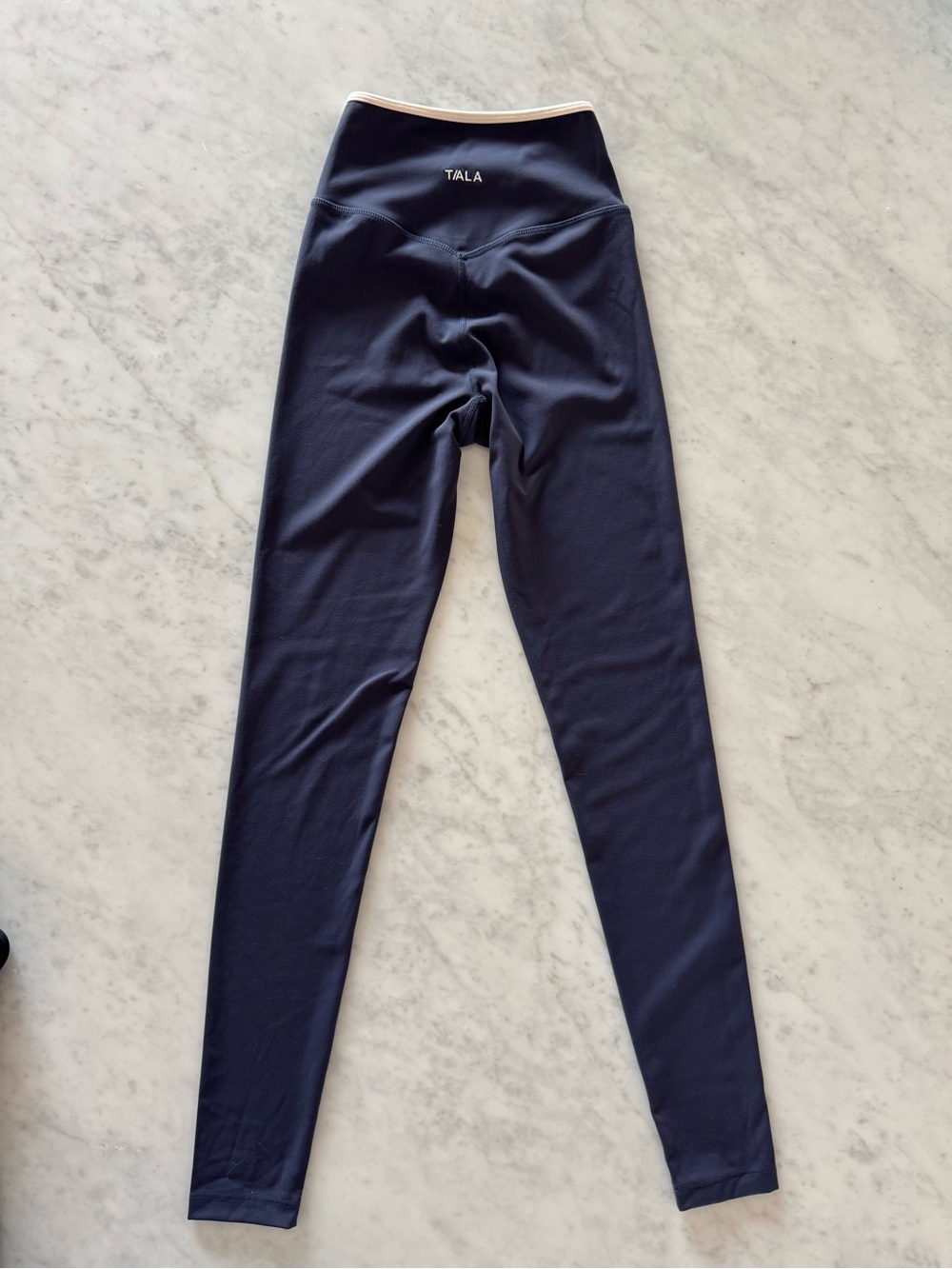 tala contrast trim navy blue leggings - Picture 5 of 6